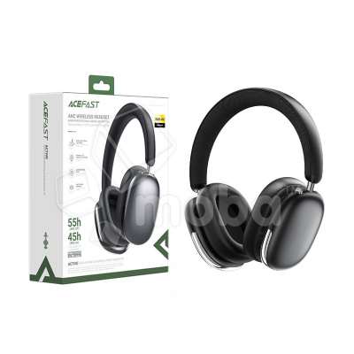 Беспроводные наушники Bluetooth Acefast H9 (накладные, активное шумоподавление) Серый
