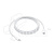 Кабель Type-C - Type-C для iPhone 15/15 Plus/15 Pro/15 Pro Max/16/16 Plus/16 Pro/16 Pro Max (60W, PD, оплетка нейлон, тех.упак.) Белый - OR