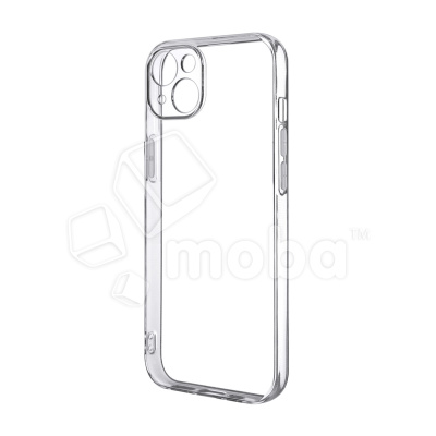 Чехол-накладка для iPhone 15 Plus (с защитой камеры, прозрачный)