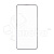 Защитное стекло с сеткой динамика для iPhone 16 Черный
