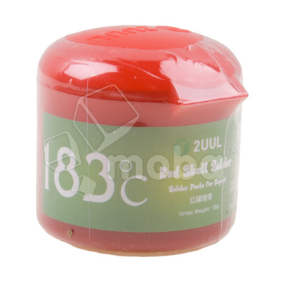 Паста паяльная 2UUL Red Scull RS183 (50 г, среднетемпературная 183°C, жидкое олово)