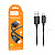 Кабель USB - Type-C Hoco X113 (3А, оплетка нейлон) Черный