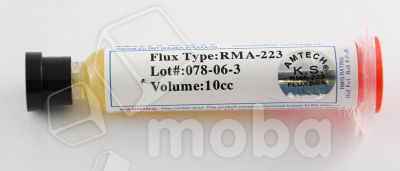 Флюс Amtech RMA-223 (Китай, 10 мл, безгалогеновый, безотмывочный)