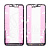 Рамка дисплея для iPhone 13 mini (A2630) Черный - OR (Feaglet)