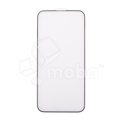 Защитное стекло "Матовое" для iPhone 15 Pro Max Черный (Закалённое, полное покрытие)