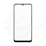 Стекло для переклейки Huawei Honor X6/X8 5G (VNE-LX1/VNE-N41) в сборе с OCA пленкой Черный - OR (Mitsubishi)