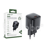 Сетевое зарядное устройство Type-C Acefast A119 (45W, PD, AVS, mini GaN) Черный